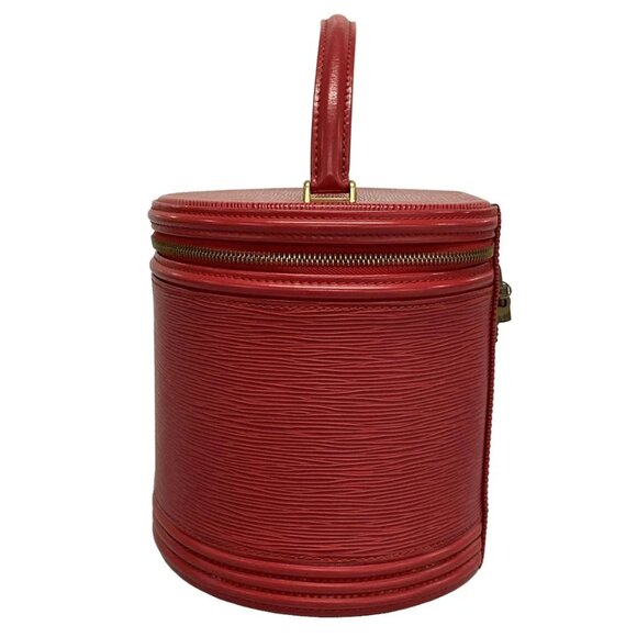 LOUIS VUITTON Cannes Castilian Red Epi Vanity Bag bran-616-100125 - Picture 2 of 10